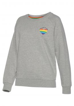 LASCANA Sweater »Pride«, mit Power of Love Patch