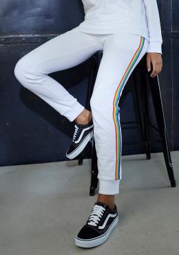 LASCANA Sweatpants »Pride«, mit seitlichem Regenbogen Piping