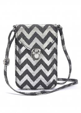 LASCANA Umhängetasche, im Bast Look, Minibag, Handytasche, Crossbody, VEGAN