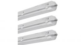 LEDVANCE 3er-Set 19-W-LED-Feuchtraumwannenleuchte SubMARINE, 2050 lm, 4000 K, 150 cm