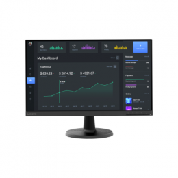 Lenovo D24-40 - Full HD Monitor, 75 Hz, HDMI B-Ware