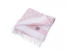 LEXINGTON American Baby Flag Throw Kinderdecke - rosa - 90x120 cm