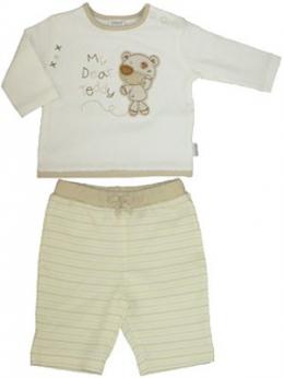 LILIPUT® Langarmshirt mit Hose Teddy Gr. 68 (Creme-Beige)