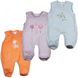 LILIPUT® Strampler Velour Giraffe Gr. 68 (Apriko)