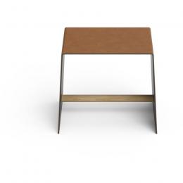 Lind DNA Bull STOOL&TABLES Stuhl - nature/black/nature - 46x33x40 cm