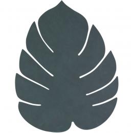 Lind DNA Monstera Leaf Nupo Tischset - 4er Set - dark green - 4er Set - Größe S: 26x22 cm