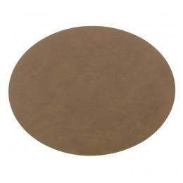 Lind DNA Oval Nupo Tischset - 4er Set - brown - 4er Set - 26x33 cm