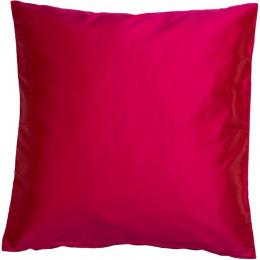 Linum SILK Kissenhülle - Fuchsia red D35 - 40x40 cm