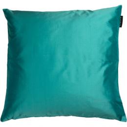 Linum SILK Kissenhülle - turquoise C13 - 50x50 cm