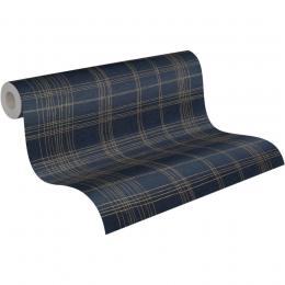 Livingwalls Metropolitan Stories 2 Vliestapete - blau (Code: 379194) - Breite 0,53 m - Rollenlänge 10,05 m