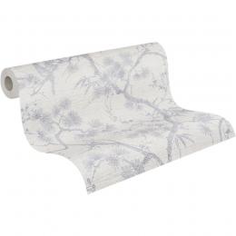 Livingwalls Metropolitan Stories 2 Vliestapete - silber (Code: 378673) - Breite 0,53 m - Rollenlänge 10,05 m