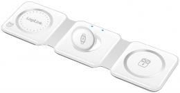 LogiLink Faltbare Ladestation f&uuml;r iPhone/Apple Watch/AirPods