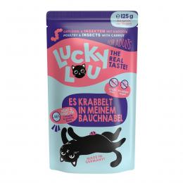 Lucky Lou Lifestage Adult Gefl&uuml;gel und Insekten 16x125g