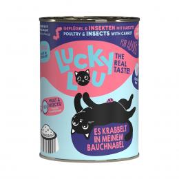 Lucky Lou Lifestage Adult Gefl&uuml;gel und Insekten 6x400g
