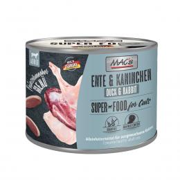 MAC's Cat Feinschmecker Men&uuml; Ente und Kaninchen 6x200g