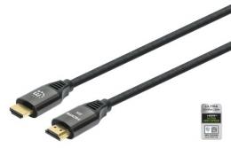 MANHATTAN 8K@60Hz Zertifiziertes Ultra High Speed HDMI-Kabel mit Ethernet-Kanal, 3 m