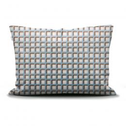 Marc O'Polo Karie Kissenbezug aus Satin - powder blue - 40x80 cm