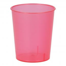 MediBecher 25 ml rot