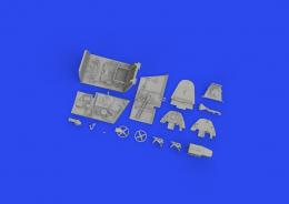 Messerschmittt Bf 109 G-4 - Cockpit - Print [Eduard]