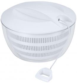 metaltex Salatschleuder Turbo, mit Seilzug, wei&szlig;