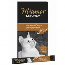Miamor Cat Cream Leberwurst 6x15g