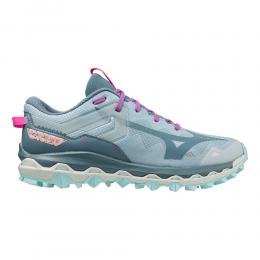 Mizuno Wave Mujin 9 Trailschuh Damen - Petrol, Lila, Größe 39