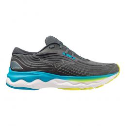Mizuno Wave Skyrise 4 Neutralschuh Herren - Grau, Hellblau, Gr&ouml;&szlig;e 46