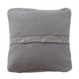 MM Cushions Button Knit Kissen mit Füllung