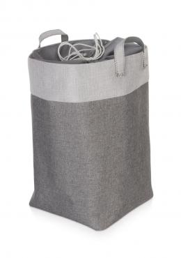 M&ouml;ve Canvas W&auml;schekorb - grey - Ø 30 x H&ouml;he 50 cm