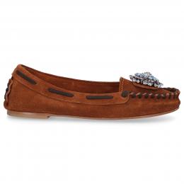 Mokassins Veloursleder