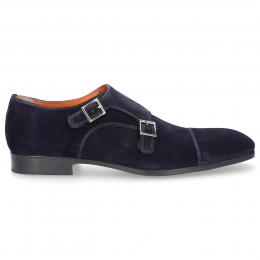 Monk Schuhe 14549 Veloursleder