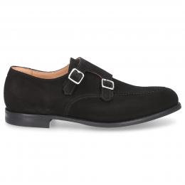 Monk Schuhe WHITBY schwarz