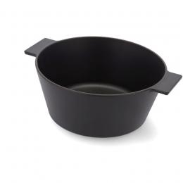 Morsø Kochtopf - schwarz - Ø 28 cm - 4,6 Liter - 34x28x12 cm