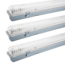 Müller Licht 3er-Set 16-W-LED-Feuchtraumwannenleuchte Aqua-Promo, 1680 lm, 4000 K, IP65, 120 cm
