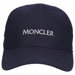 Mütze 54233 Baumwolle Stikerei dunkelblau