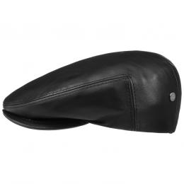 Nappaleder Flatcap by Lierys  , Gr. 56 cm, Fb. schwarz