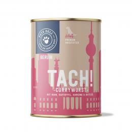 Nassfutter Limited Berlin Edition Currywurst f&uuml;r Hunde - 400g / Einzeldose