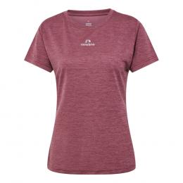 Newline Pace Melange Laufshirt Damen - Braun, Größe S