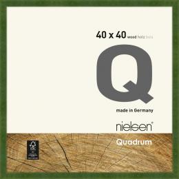 Nielsen Design Quadrum Holz-Bilderrahmen - grün - Rahmen: 42,2 x 42,2 cm - für Bilder bis 40 x 40 cm