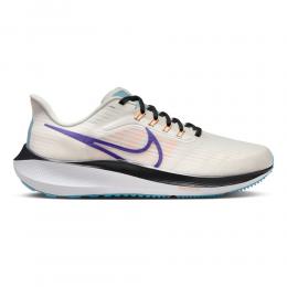 Nike Air Zoom Pegasus 39 Neutralschuh Damen - Weiß, Lila, Größe 40.5