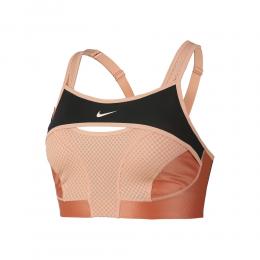 Nike Alpha UltraBreathe Sport-BH Damen - Orange, Schwarz, Gr&ouml;&szlig;e XS