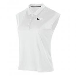 Nike Court Victory Polo Damen - Weiß, Größe XS