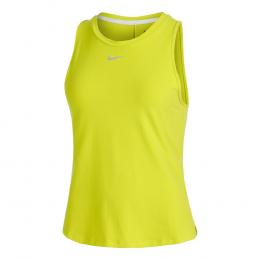 Nike Dri-Fit One Luxe STD Tank-Top Damen - Limette, Gr&ouml;&szlig;e XL