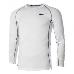 Nike Dri-Fit Pro Tight Longsleeve Herren - Weiß, Schwarz, Größe XXL