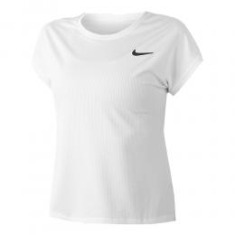 Nike Dri-Fit Victory Court T-Shirt Damen - Weiß, Größe XS