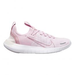 Nike Free Run Flyknit Next Nature Neutralschuh Damen - Pink, Weiß, Größe 37.5