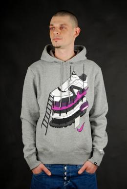 NIKE Herren Hoody Regional Athletic Department Shoe Graphic, dk...