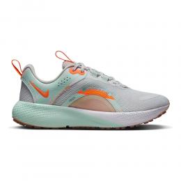 Nike React Escape Run 2 Premium Neutralschuh Damen - Grau, Orange, Größe 38.5