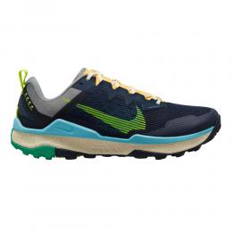 Nike React Wildhorse 8 Trailschuh Herren - Blau, Gr&uuml;n, Gr&ouml;&szlig;e 47