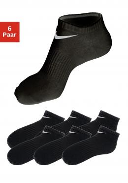 Nike Sneakersocken, (6 Paar), mit Mittelfussgummi